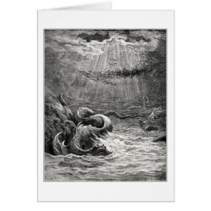 Reptil con la freza abundante, por Gustavo Dore