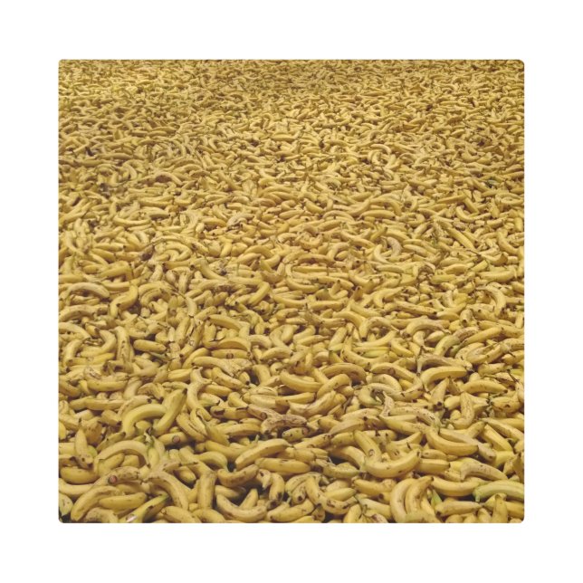 República Bananera 16 "x16" Arte Metalizado (Anverso)