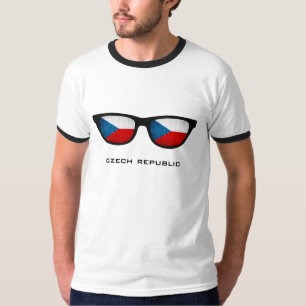 República Checa sombrea camisetas personalizados y