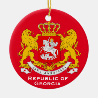 República de Georgia* Ornamento de Navidad