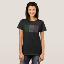 República de la camisa de la bandera de Terranova
