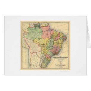República del mapa 1892 del Brasil