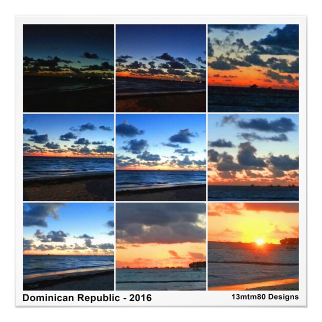 República Dominicana - Impresión fotográfica (Frente)