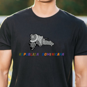Republica dominicana t-shirt Camiseta