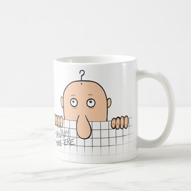 República eo Tchad Kilroy estaba aquí taza (Derecha)