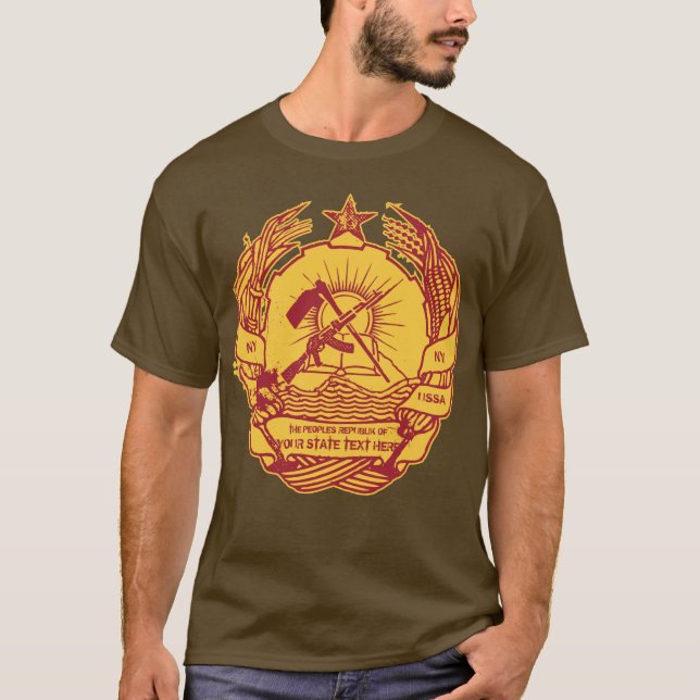República popular de… Camiseta adaptable (Anverso)