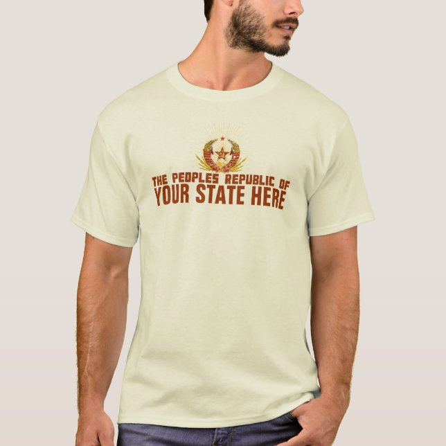 República popular de SU camiseta del ESTADO (Anverso)