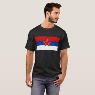 República socialista de la camisa de la bandera d