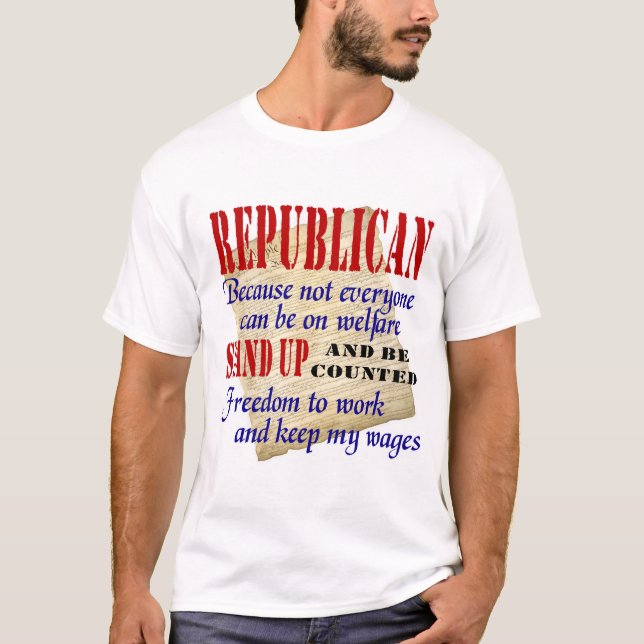 Republicano levántese la camisa (Anverso)