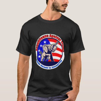 Republicanos contra la camiseta de Trump