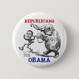 Republicanos para el botón de Obama