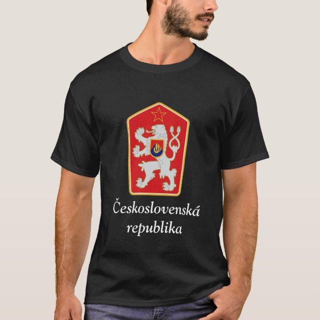 Republika de Československá - camiseta de (Anverso)