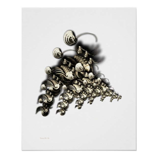 "Requiem Dramático", Poster brillante (Anverso)