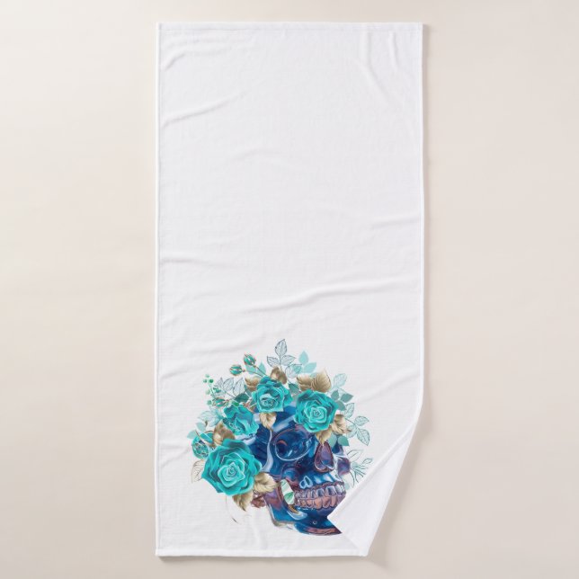 Requiem Flor Azul (Toalla de baño)