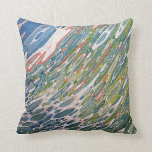 Resaca rosada y coralina en la almohada de Miami