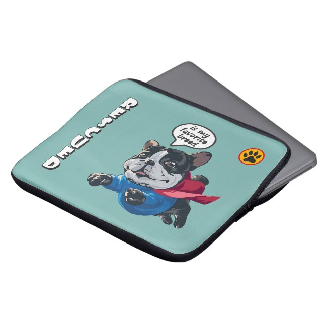 Rescatar es mi raza favorita | Funda para portátil (Superior anverso)