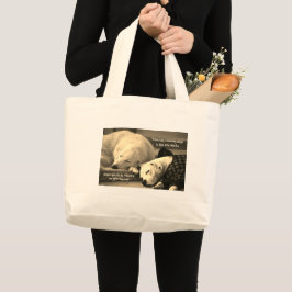 Rescatar perros con una bolsa grande