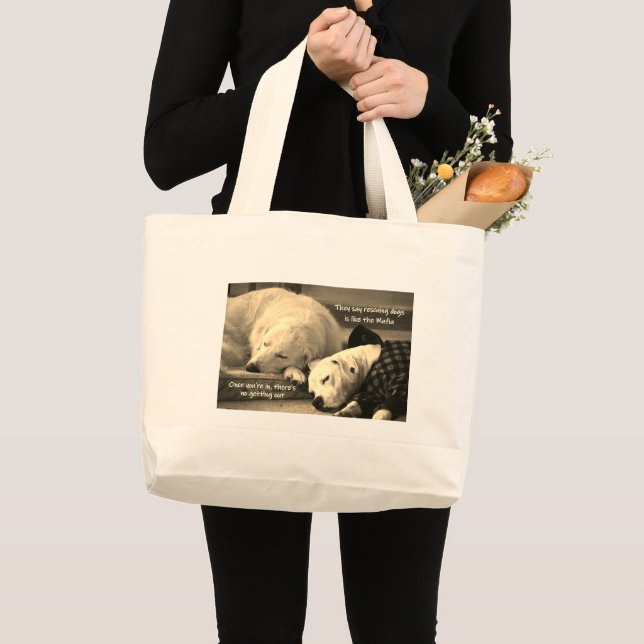 Rescatar perros con una bolsa grande (Anverso (producto))