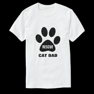 Rescate de la camiseta de papá del gato