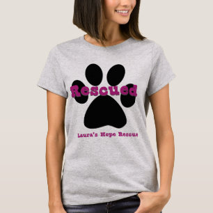 Rescate de la esperanza de Laura - la camiseta de