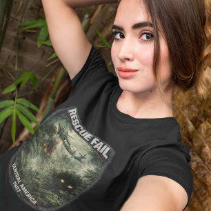 Rescate Fallido Camiseta Negra de Mujer