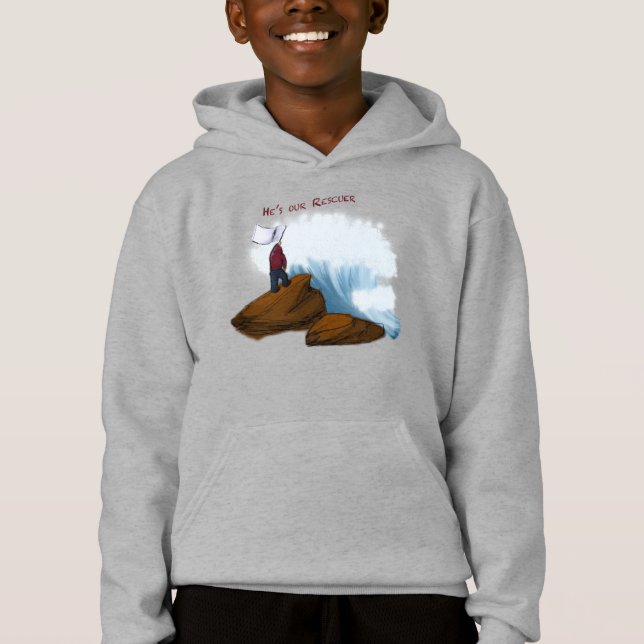 Rescuer Kids Hoodie (Anverso)