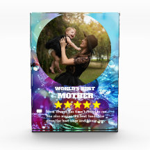 Reseña de madre de 5 estrellas con foto