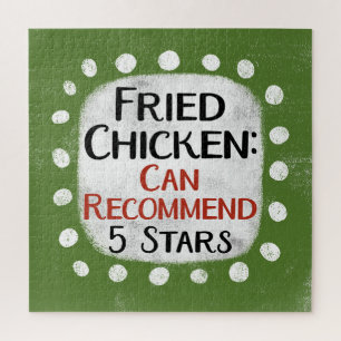 Reseña de pollo frito 5 estrellas rompecabezas
