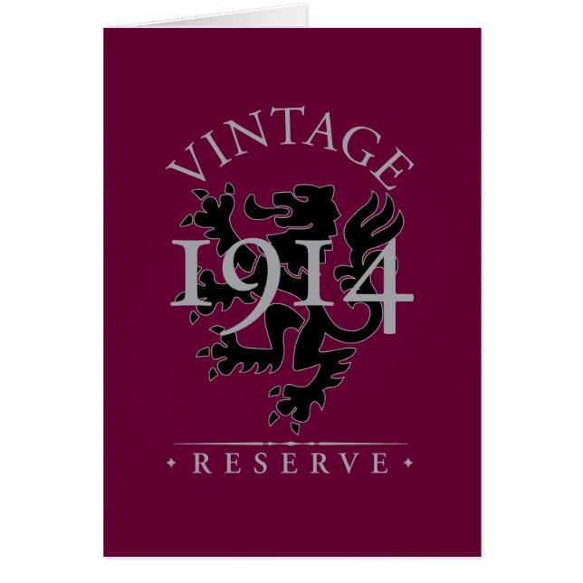 Reserva 1914 del vintage (Frente)