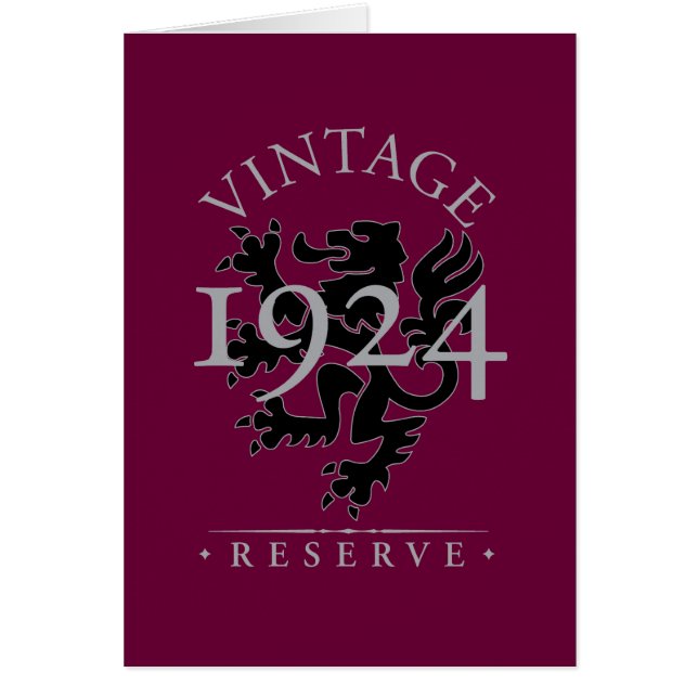Reserva 1924 del vintage (Frente)