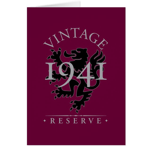 Reserva 1941 del vintage (Frente)
