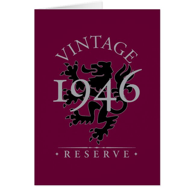 Reserva 1946 del vintage (Frente)