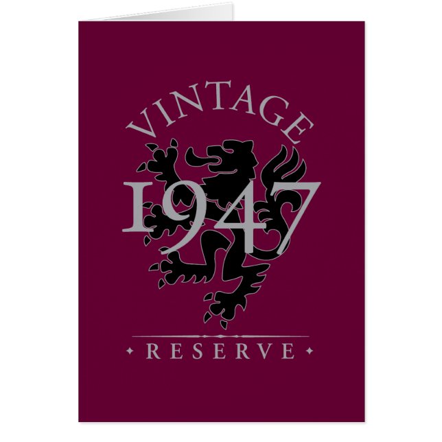 Reserva 1947 del vintage (Frente)