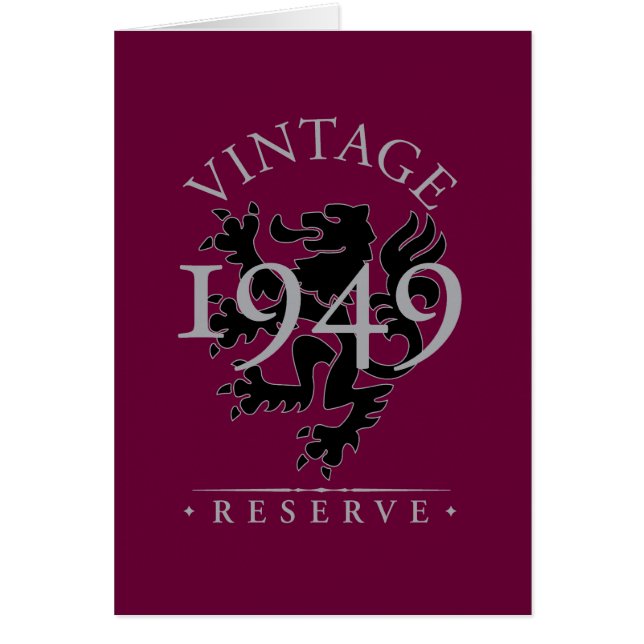 Reserva 1949 del vintage (Frente)