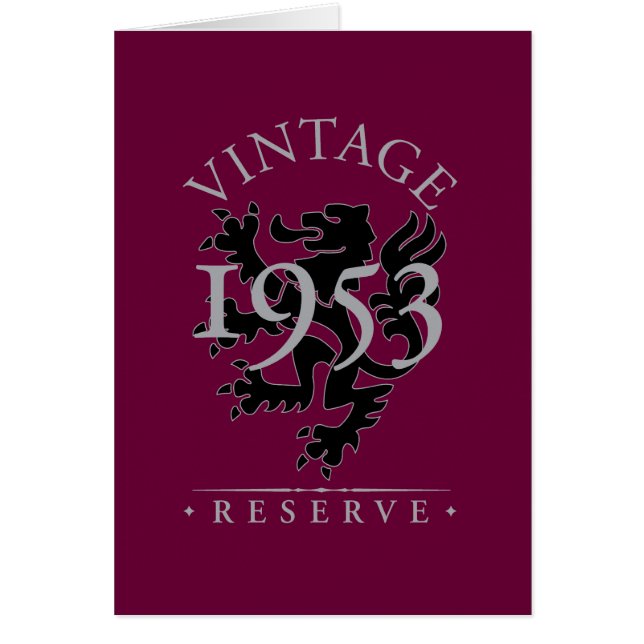 Reserva 1953 del vintage (Frente)