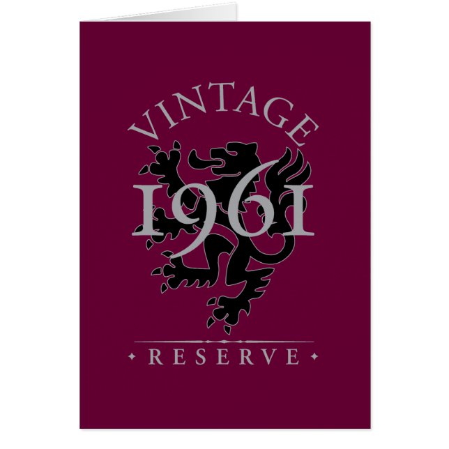 Reserva 1961 del vintage (Frente)