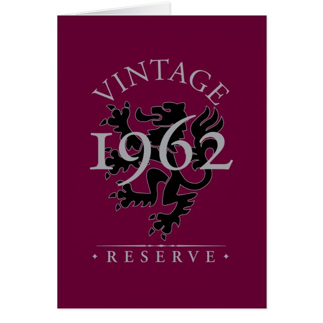 Reserva 1962 del vintage (Frente)