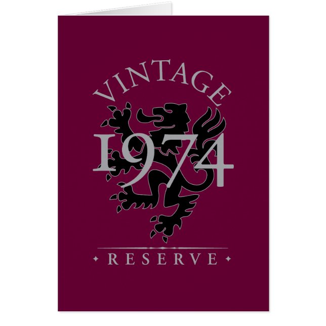 Reserva 1974 del vintage (Frente)