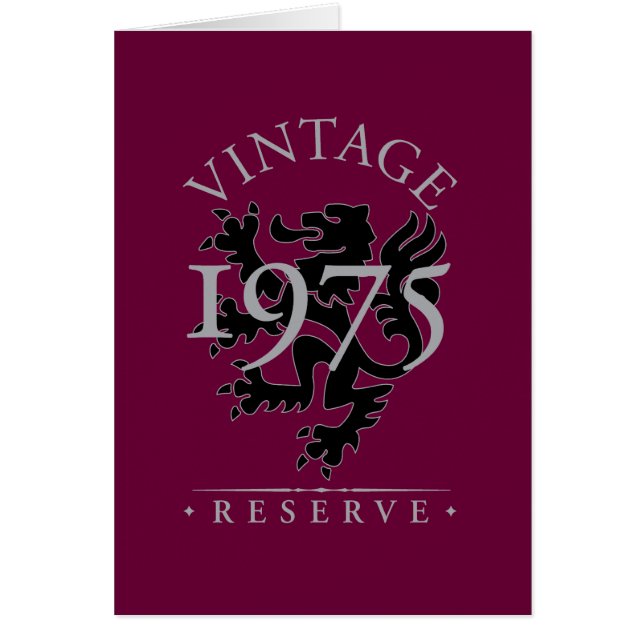 Reserva 1975 del vintage (Frente)