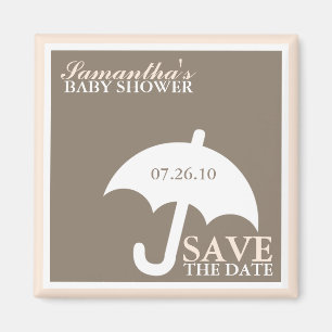 Reserva de Baby Shower del paraguas los imanes de