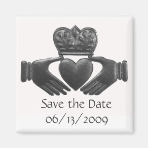 Reserva de Claddagh del irlandés el imán de la