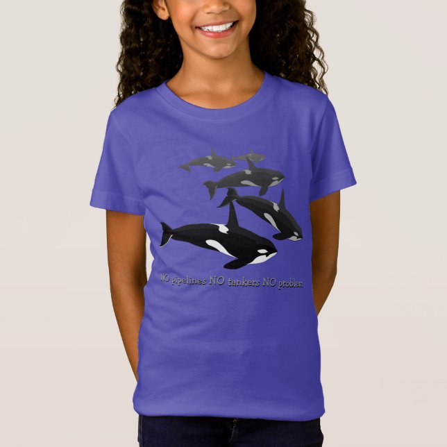 Reserva de la camisa de la ballena de la orca del (Anverso)