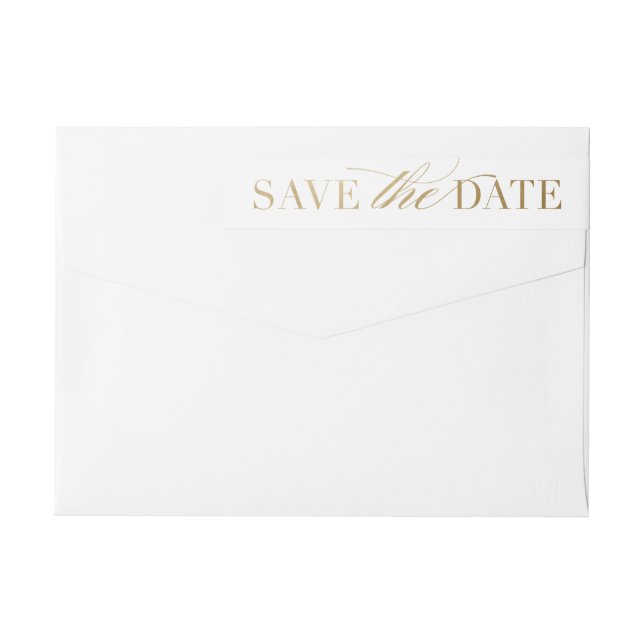 Reserva de la obra clásica la etiqueta del remite (Reverso)