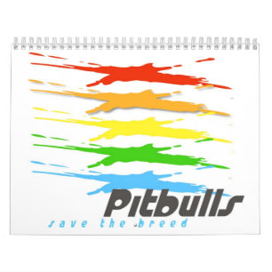 Reserva de Pitbull el calendario de la raza