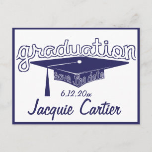 Reserva del graduado de la graduación la tarjeta