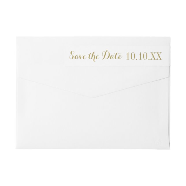 Reserva del oro el remite de la fecha (Reverso)