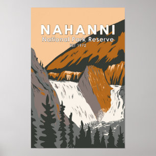 Reserva del Parque Nacional Nahanni Arte de Viaje