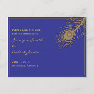 Reserva del penacho del pavo real la postal de la