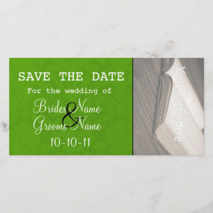 Reserva del verde verde oliva las tarjetas de la