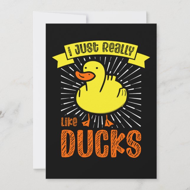 Reserva La Fecha 03.Rubber duck for a Duck Lovers (Anverso)